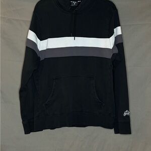 Nike Black and White Hoodie